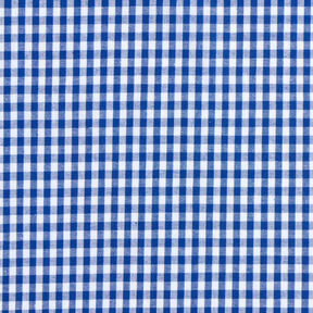 Cotton Vichy check 0,5 cm – royal blue/white, 