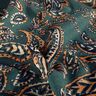 Ponte Roma Jersey Paisley – blue spruce/peach orange,  thumbnail number 2