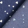 Chambray little hearts – navy blue/offwhite,  thumbnail number 4