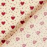Coated Cotton Hearts – light beige/red,  thumbnail number 5