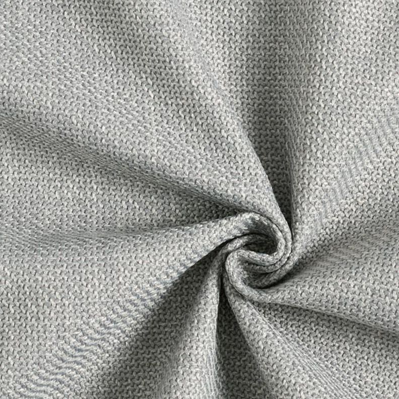 Upholstery Fabric Chunky Broken Twill Bjorn – light grey,  image number 1