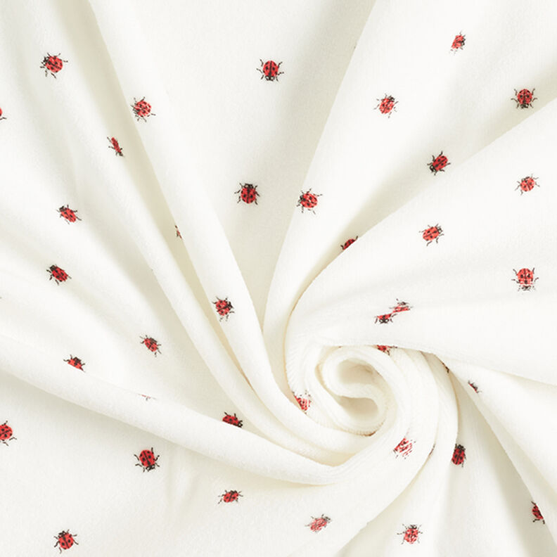 Nicky Velour ladybird – offwhite,  image number 3