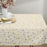 Decor Fabric Half Panama little spring flowers – offwhite/vanilla yellow,  thumbnail number 7
