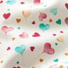 Cotton poplin heart balloons – white,  thumbnail number 2