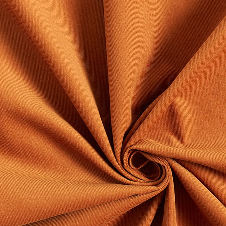 Baby Cord Plain – caramel,  image number 1