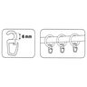 Clip-On Hooks [6mm] 10 pieces – transparent | Prym,  thumbnail number 4