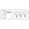 Clip-On Hooks [6mm] 10 pieces – transparent | Prym,  thumbnail number 4