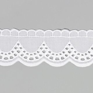 Broderie Anglaise, 40mm – white, 