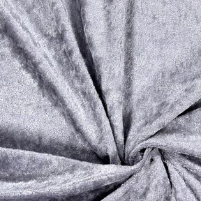 Panne velvet – silver, 