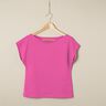 Plain Medium Cotton Jersey – pink,  thumbnail number 6