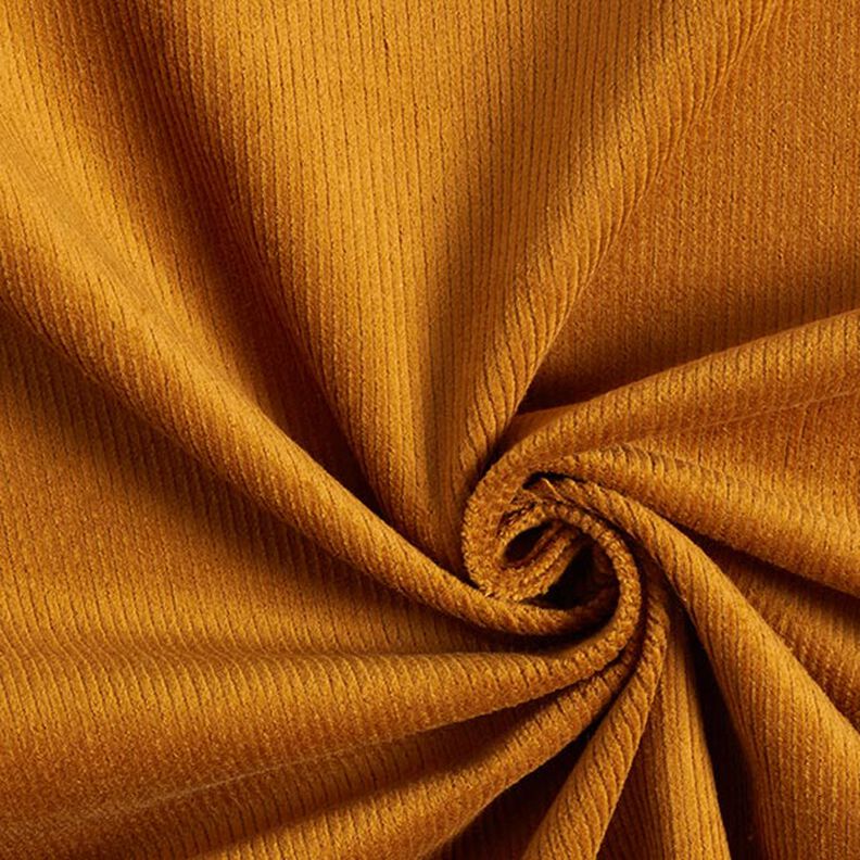 Stretchy Genoa Cord, pre-washed – caramel,  image number 1