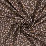 Viscose jersey, autumn flowers – brown,  thumbnail number 3
