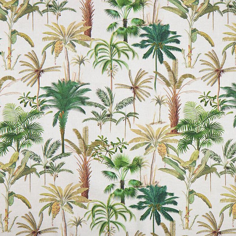 Outdoor Fabric Canvas palms – natural/light olive,  image number 1