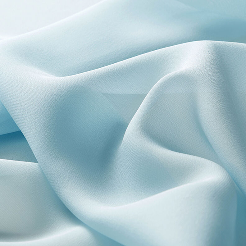 Silk Chiffon – light blue,  image number 5