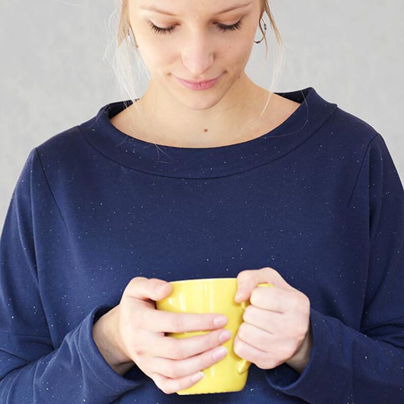 FRAU ISA jumper with stand-up collar, Studio Schnittreif | XS - XL,  image number 8