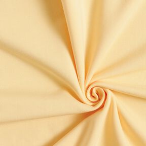Light Cotton Sweatshirt Fabric Plain – vanilla yellow, 