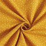 Double Gauze/Muslin Polka Dots – curry yellow/white,  thumbnail number 3