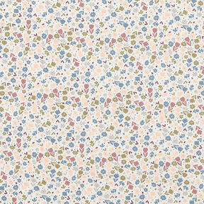 Cotton Jersey cute flowers  – offwhite, 