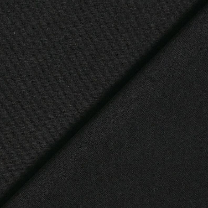 Medium summer jersey viscose – black,  image number 3
