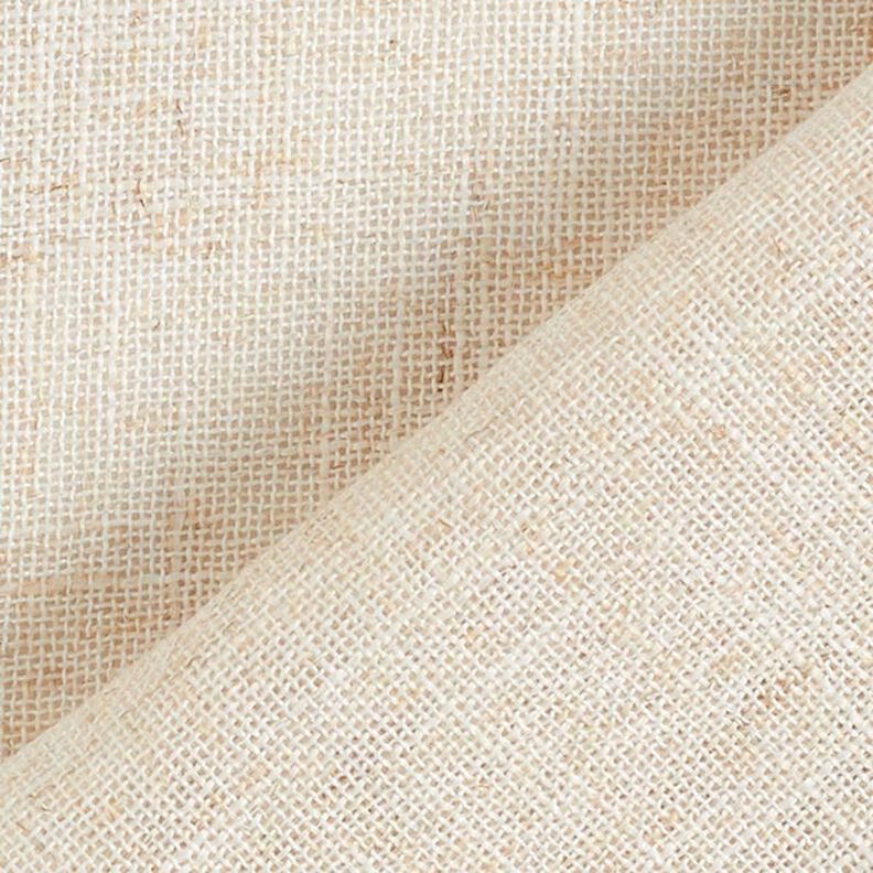 Curtain fabric Jute look 280 cm – natural,  image number 4