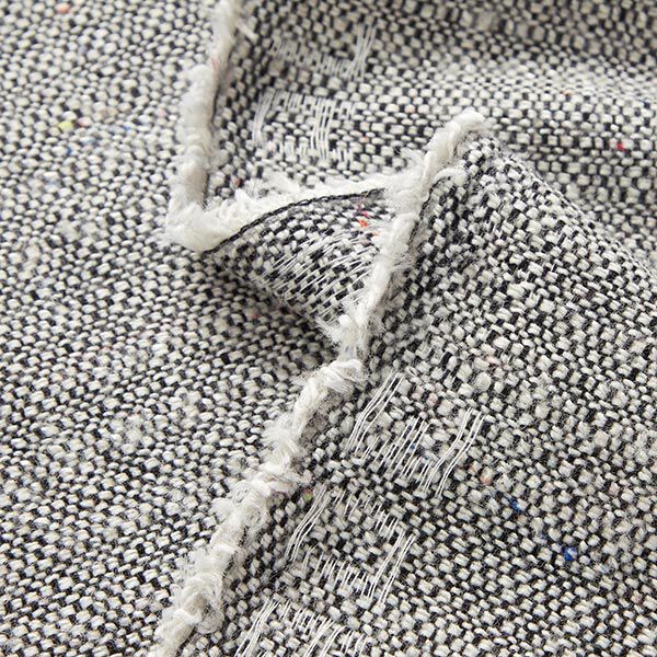 Salt & Pepper Wool Blend Tweed – grey,  image number 3
