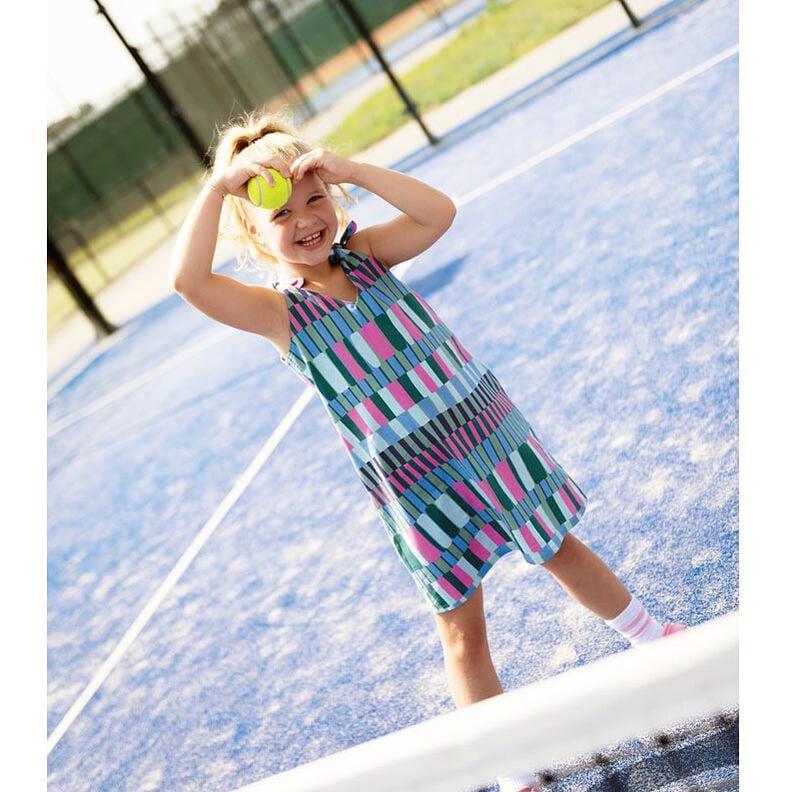 Cotton Viscose Blend wild stripes | Poppy Fabrics – reed/pink,  image number 7