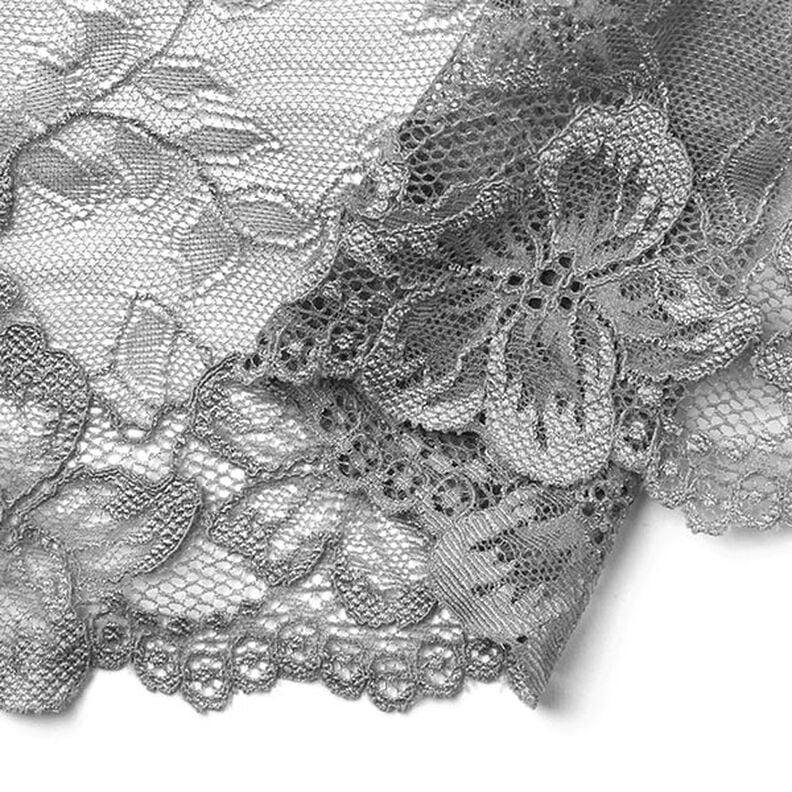 Stretch Lace Hera [220 mm] - grey,  image number 2