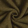 Wool fleece pure new wool Plain – dark olive,  thumbnail number 1