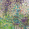 GOTS Cotton Jersey scattered mosaic | TCC x LOOKS by Wolfgang Joop – apple green/dark beige,  thumbnail number 8