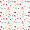 Cotton poplin heart balloons – white,  thumbnail number 1