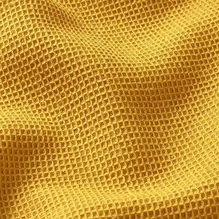 Waffle piqué Mini – curry yellow, 