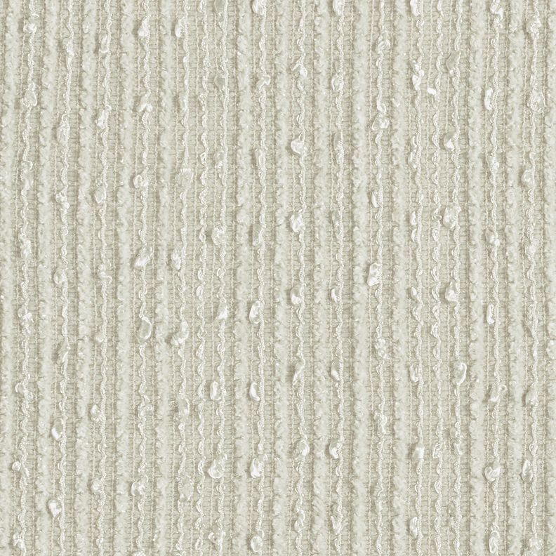 Effect fabric bouclé stripes & sequins – almond,  image number 4