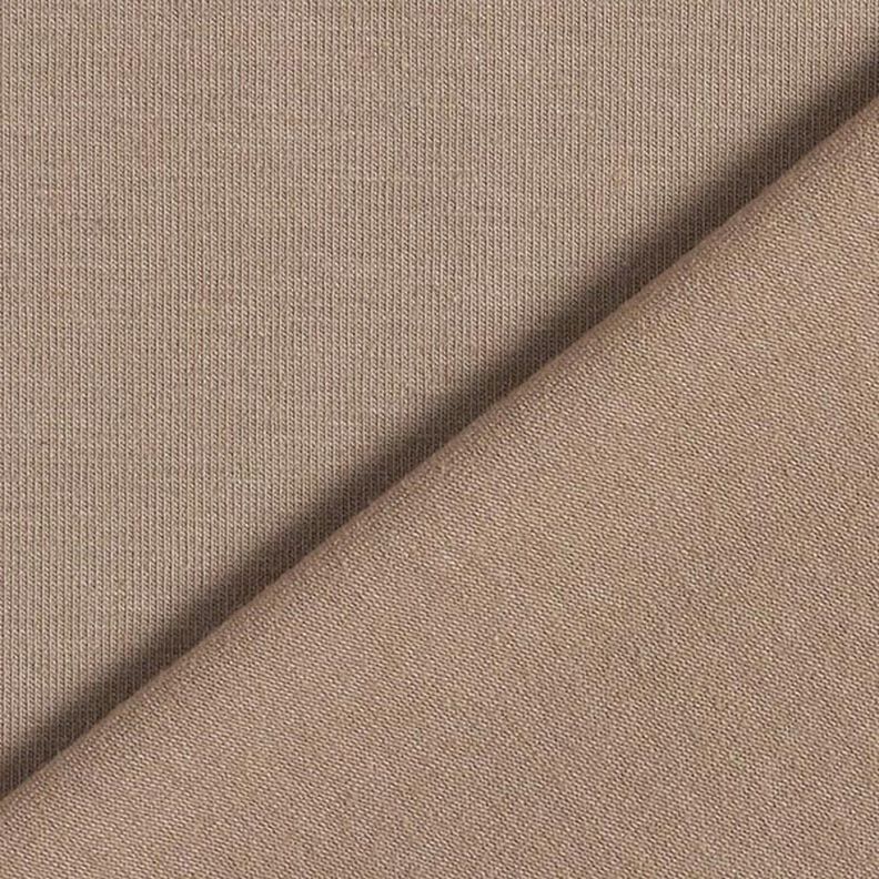 Medium Cotton Jersey Plain – taupe | Remnant 50cm,  image number 3