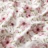 Tablecloth fabric Watercolor flowers – ivory/light dusky pink,  thumbnail number 3