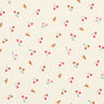Cotton Jersey little cherries – light beige,  thumbnail number 1