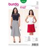 4-gores-skirt, Burda 6818,  thumbnail number 5