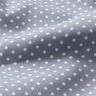 Cotton Poplin Mini polka dots – steel blue/white,  thumbnail number 2