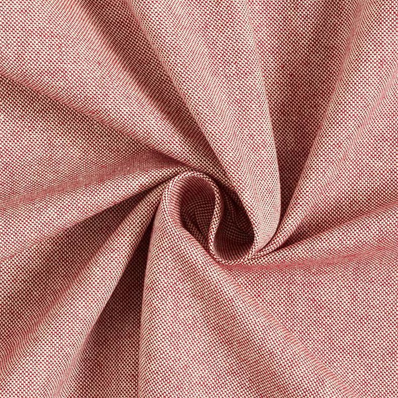 Decor Fabric Half Panama Cambray Recycled – carmine/natural,  image number 1