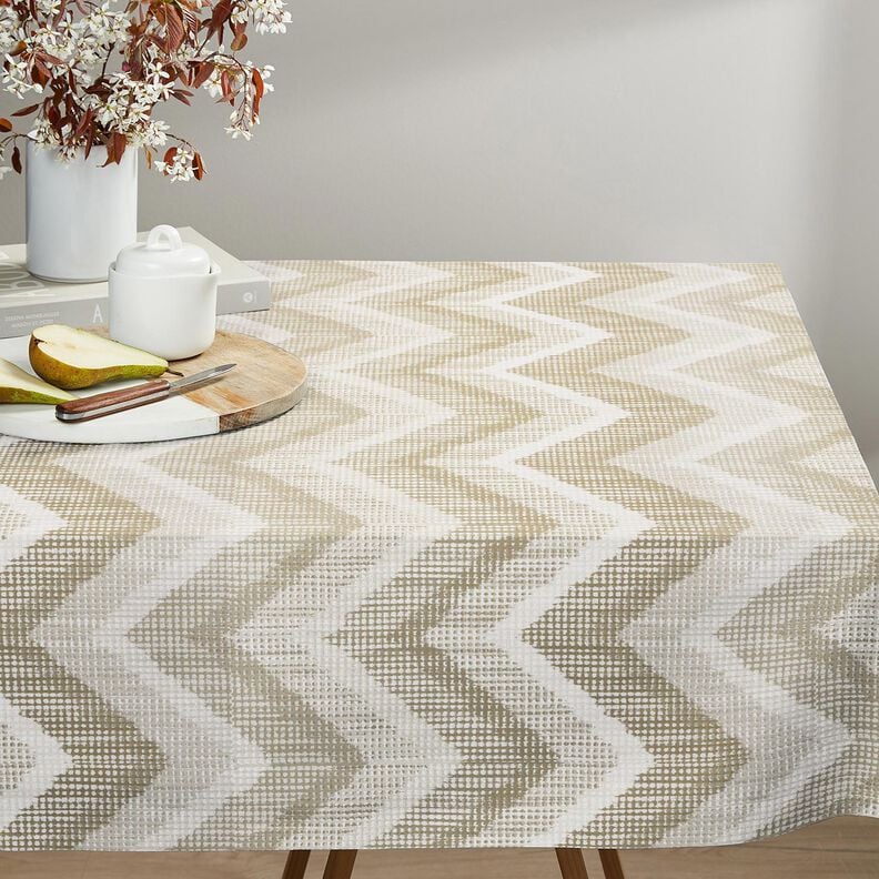 Decor Fabric Half Panama Chevron – natural/dune, image number 7