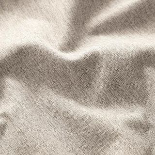 Fine melange upholstery fabric – dark beige | Remnant 100cm, 