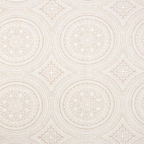 Decor Fabric Canvas Mandala – natural/white,  image number 1