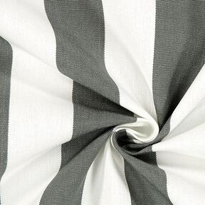 Awning fabric stripey Toldo – white/grey, 