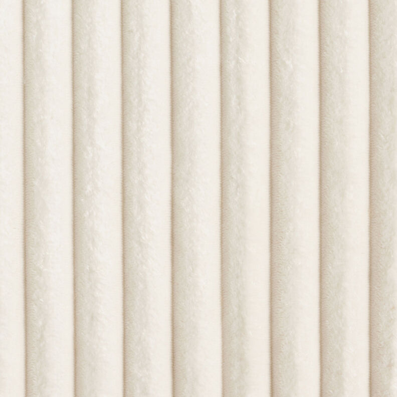 Upholstery Fabric Fur stripes – ivory,  image number 1
