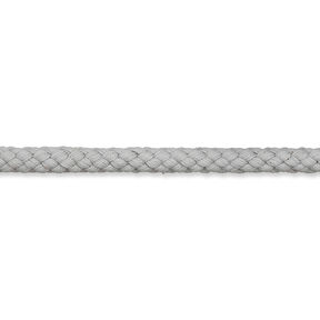 Cotton cord [Ø 7 mm] – light grey, 
