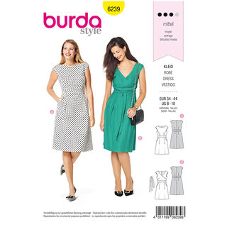 Dress, Burda 6239 | 34 - 44, 