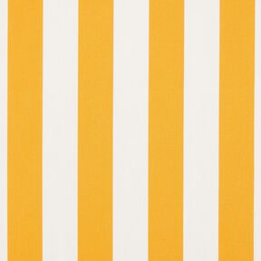 Outdoor Fabric Canvas Block Stripes – sunglow/ivory, 