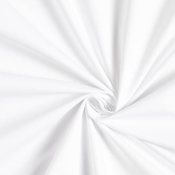 Cotton Poplin Plain – white,  image number 1