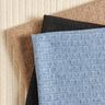 Knit Fabric Ajour elegant glitter stripes – light brown,  thumbnail number 5
