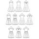 Girls / Girls Plus Dresses, McCall´s M7079,  thumbnail number 11
