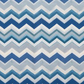 Outdoor Fabric Canvas Serrated – blue, 